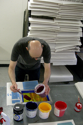 Images of prints and process