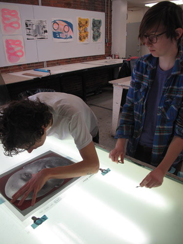 Images of prints and process