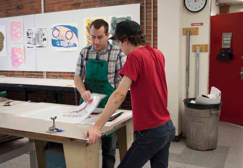 Images of prints and process