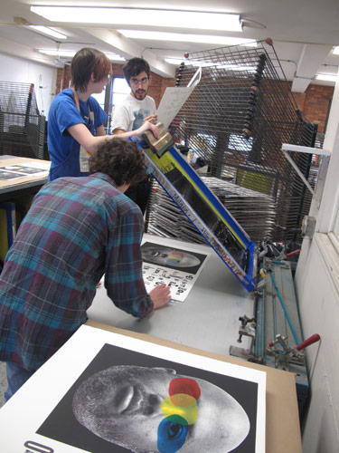 Images of prints and process
