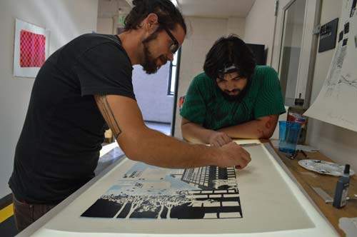 Images of prints and process