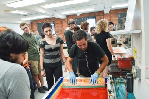 Images of prints and process