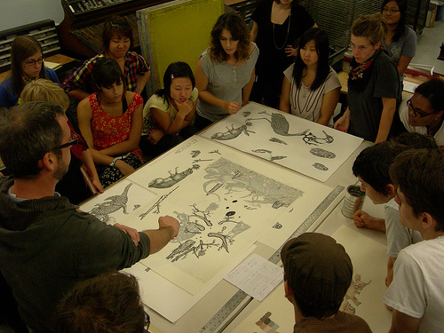 Images of prints and process
