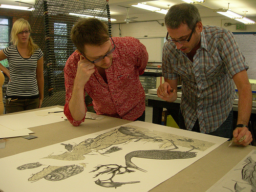 Images of prints and process