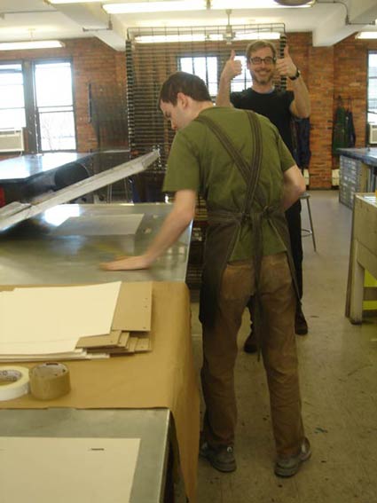 Images of prints and process