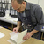 thumbnail image of work in the studio